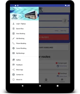 Rathore Travels android App screenshot 9