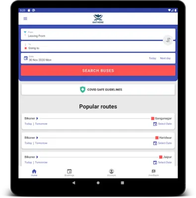 Rathore Travels android App screenshot 3