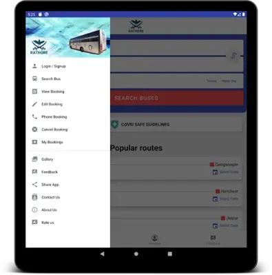 Rathore Travels android App screenshot 4